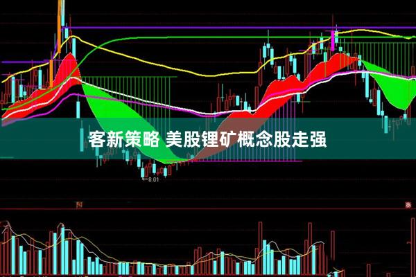 客新策略 美股锂矿概念股走强